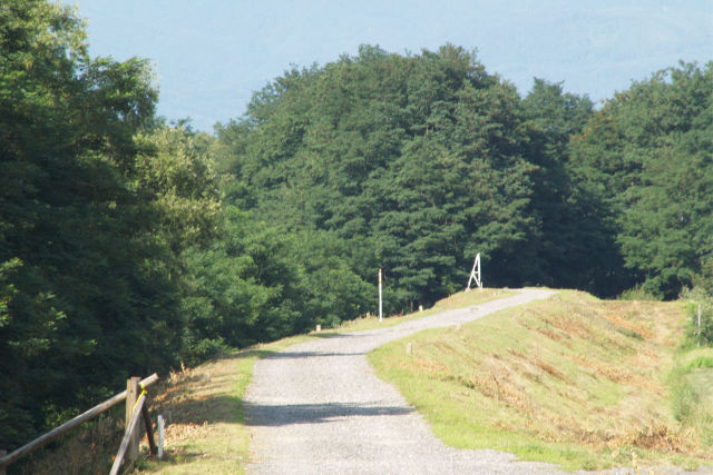 信州梓川の河川敷