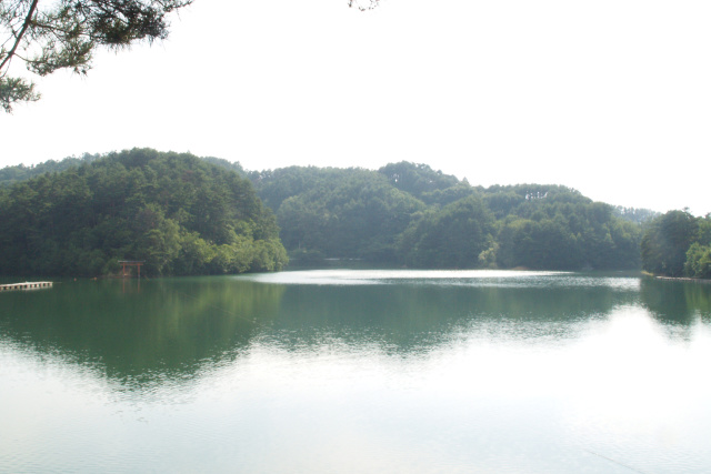 海の日の松本・美鈴湖