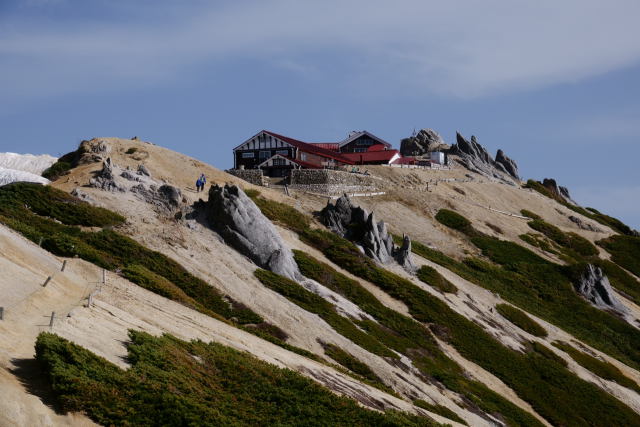 燕山荘にて