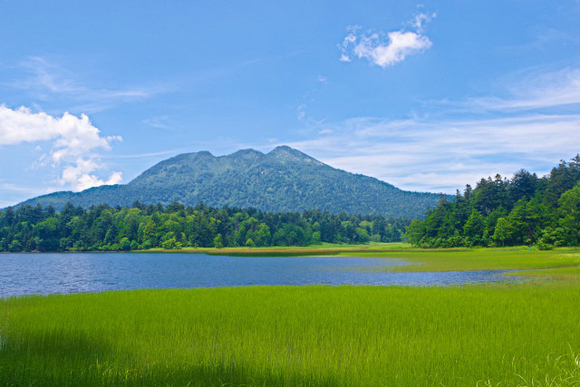 尾瀬沼と燧ヶ岳