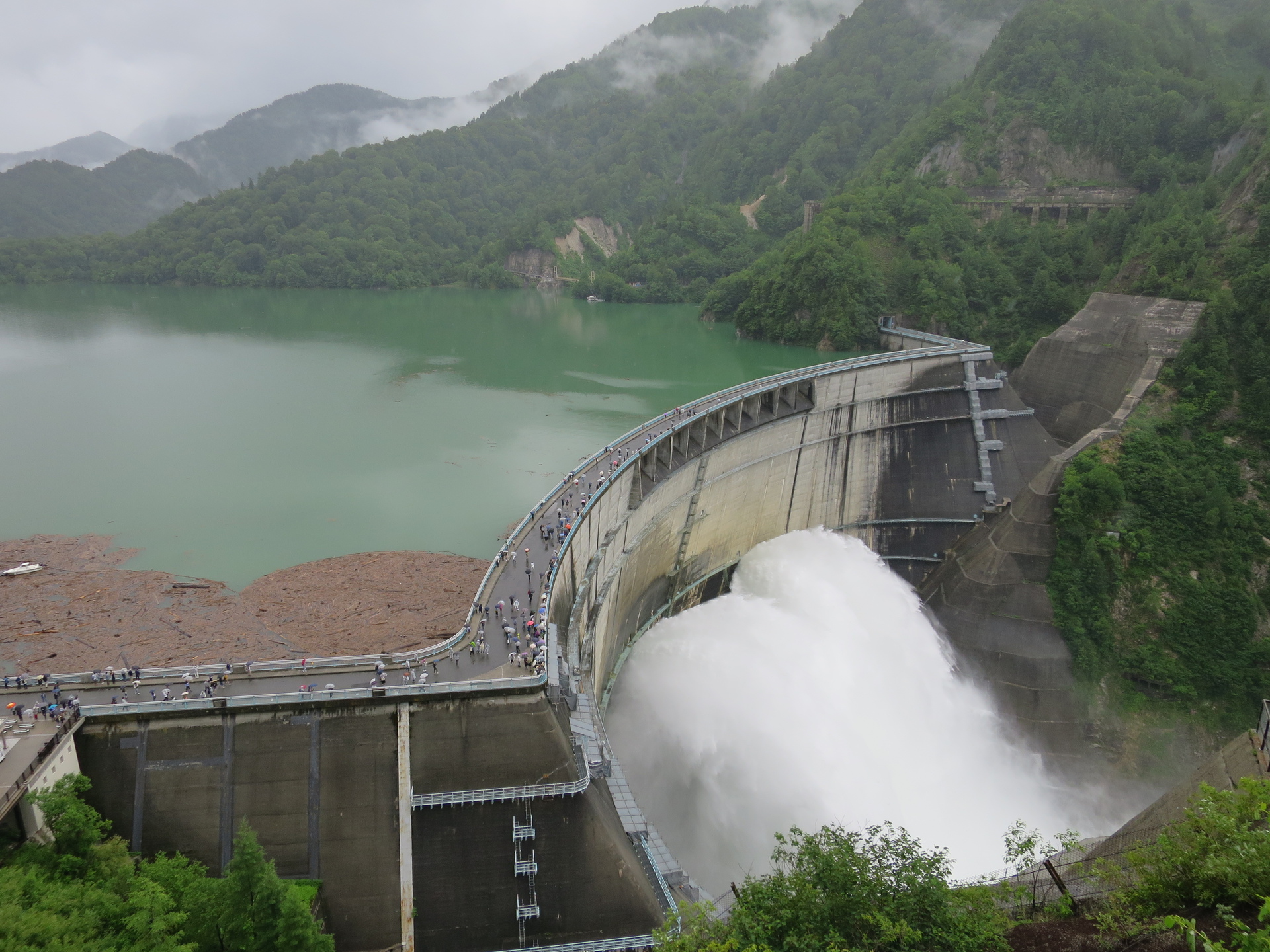 日本の風景 黒部ダム 壁紙19x1440 壁紙館