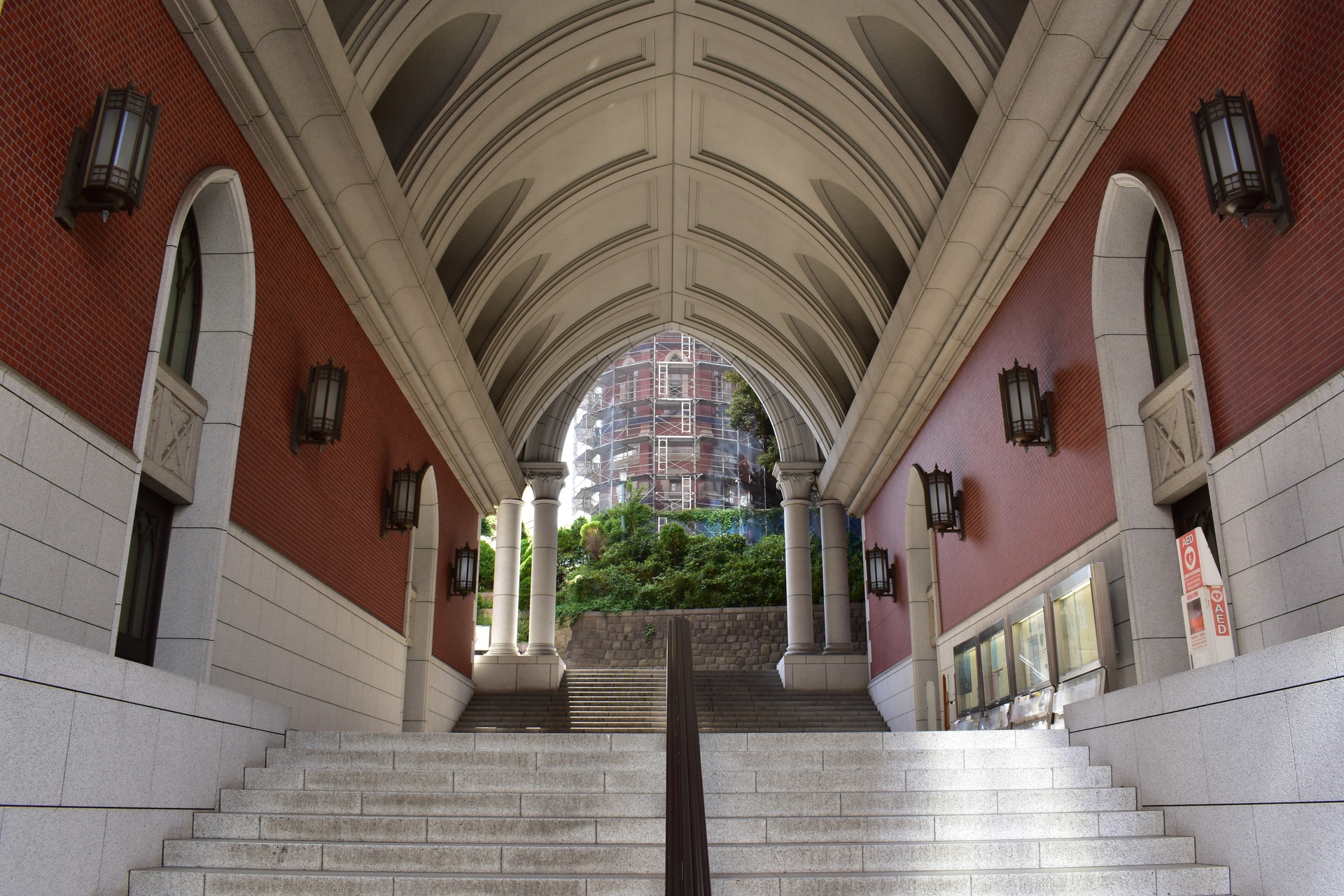 都市 街 室内 慶応義塾大学 三田キャンパス 壁紙19x1280 壁紙館