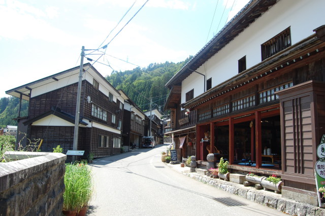 真夏の白峰村