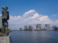 隅田川と夏空 