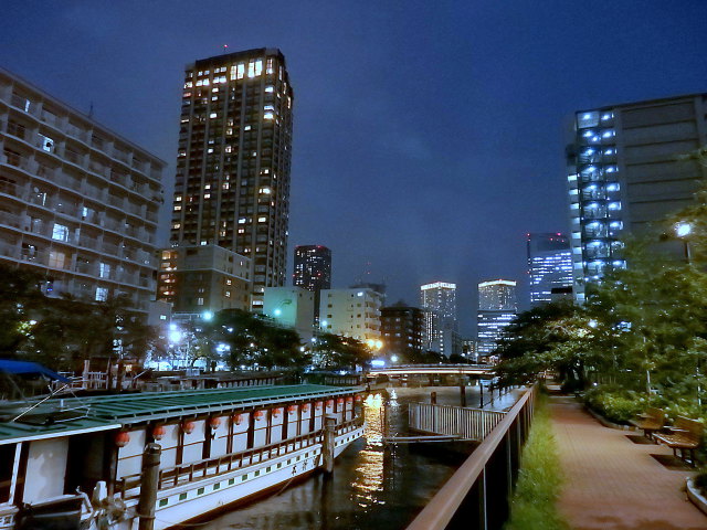 勝鬨橋の夜景