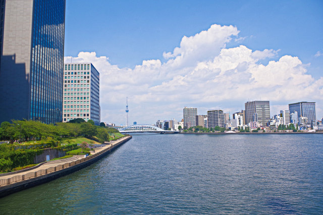 隅田川 夏景色