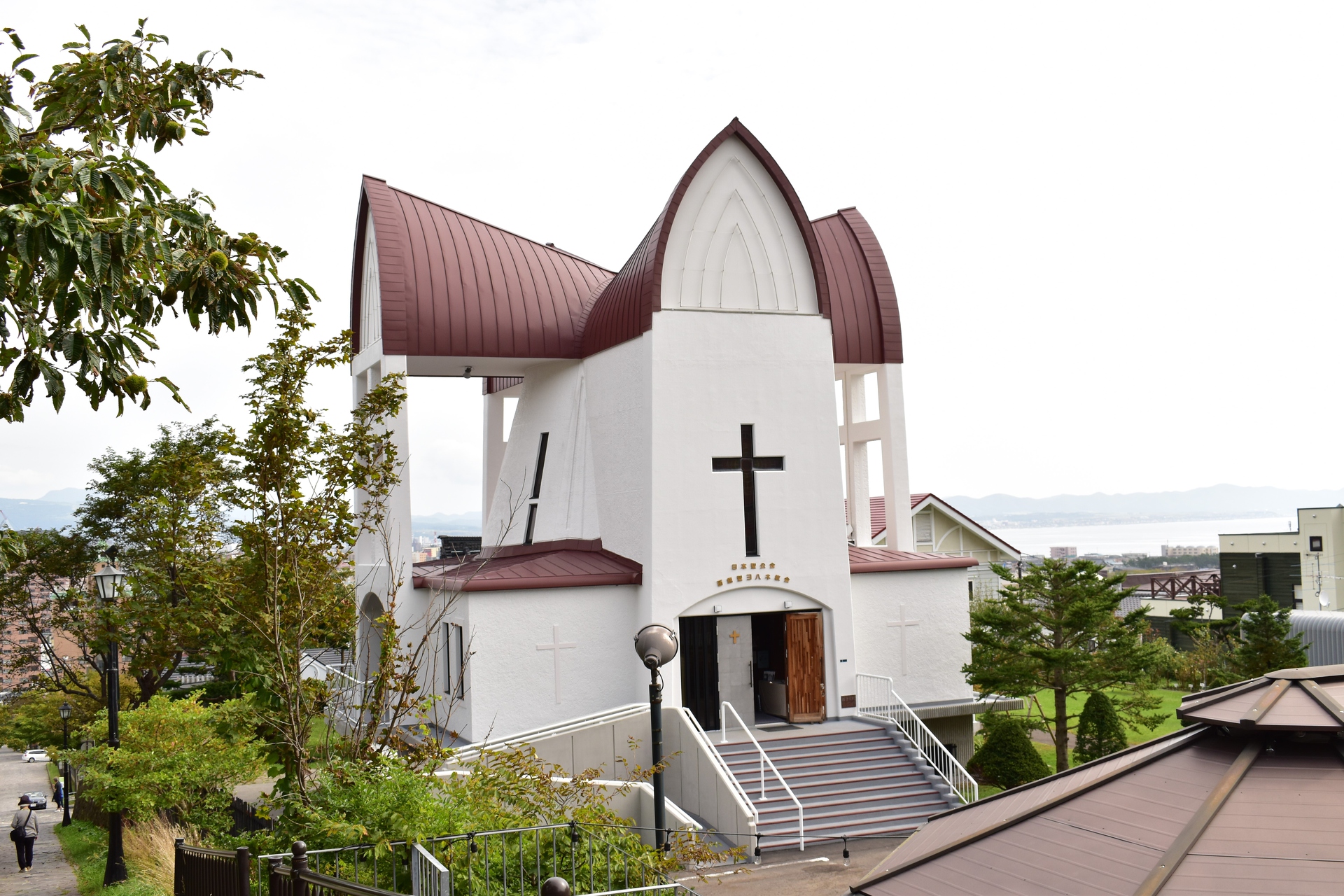 都市 街 室内 函館聖ヨハネ教会 壁紙19x1280 壁紙館