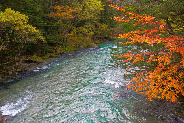 清流 梓川