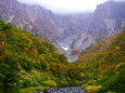 紅葉の一ノ倉沢