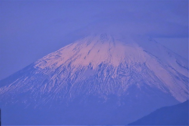 2018年10月24日10時の富士山