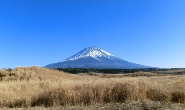 晩秋の富士