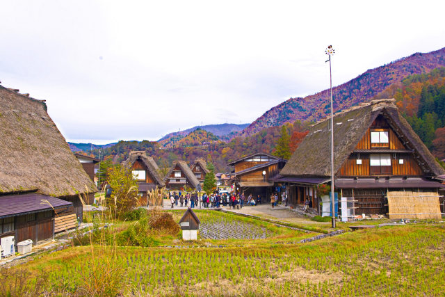 秋の白川郷