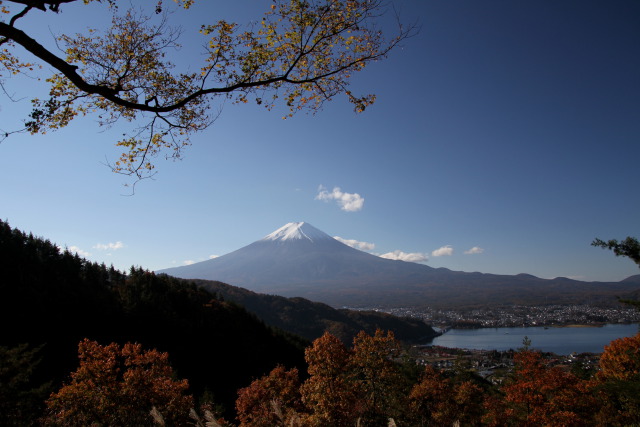 河口湖富士山