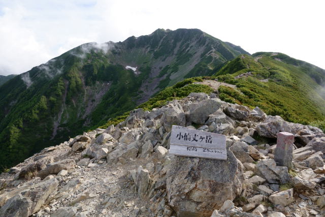 小仙丈ヶ岳山頂