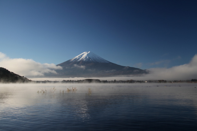 日本の風景 幻想的な富士山 壁紙館