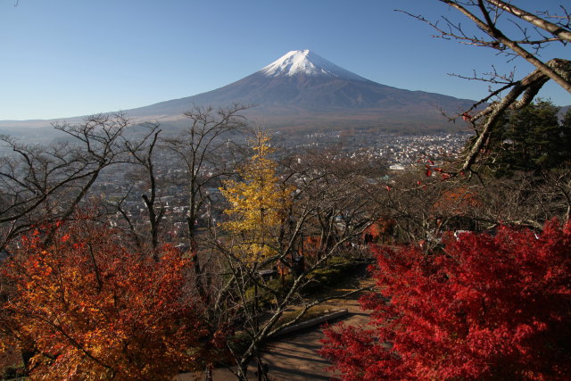 新倉山からの富士山