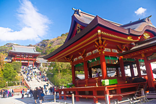 秋の鎌倉 鶴岡八幡宮