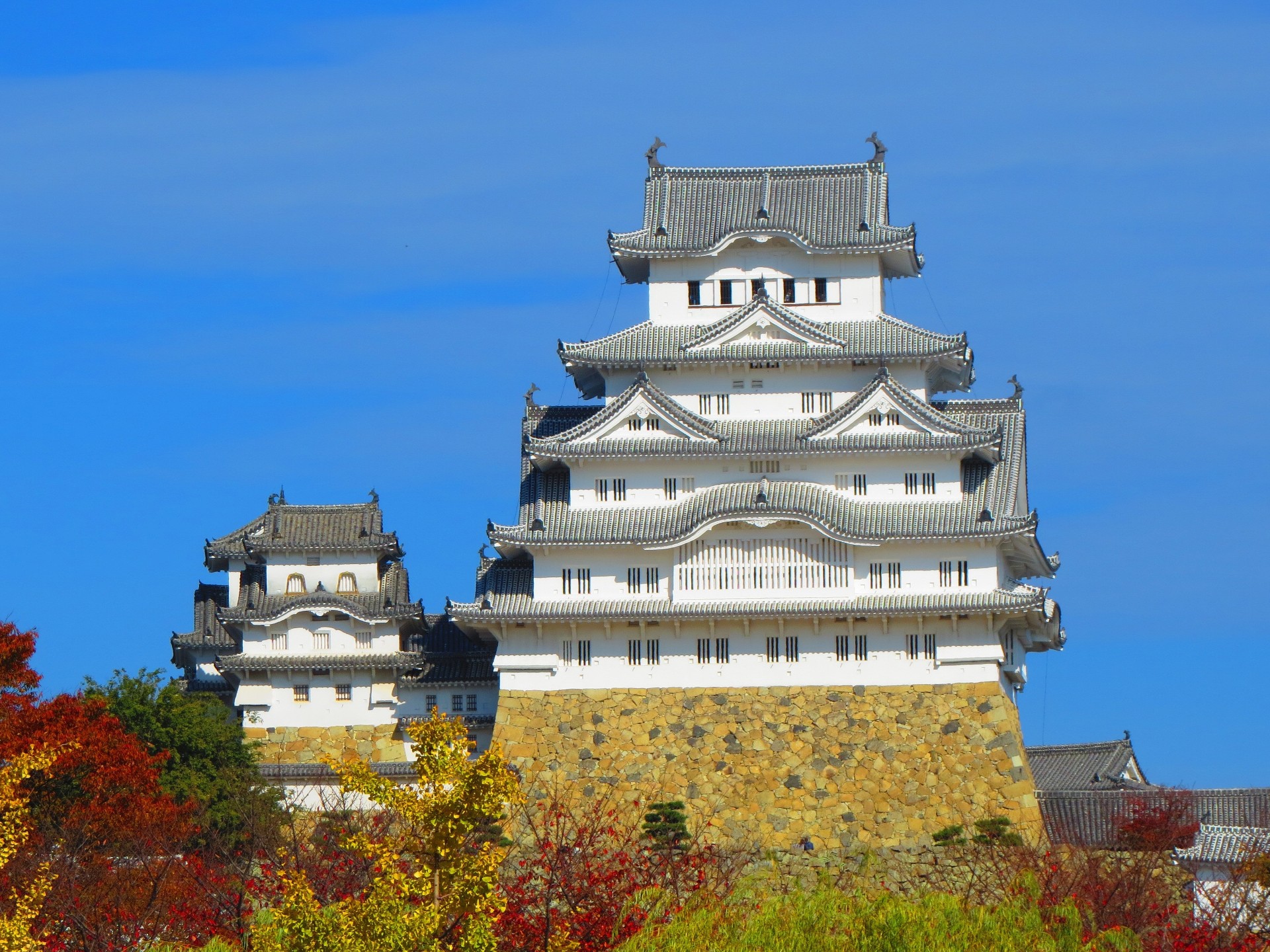 日本の風景 晩秋の姫路城 壁紙1920x1440 壁紙館