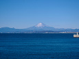 江の島から望む富士山