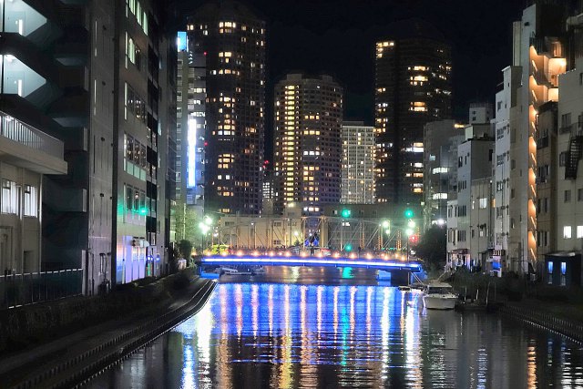 八丁堀の夜景