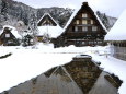 平成最後の雪の白川郷