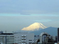 一時間前の富士山