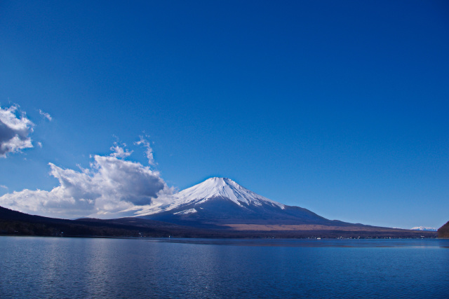 山中湖からの富士山