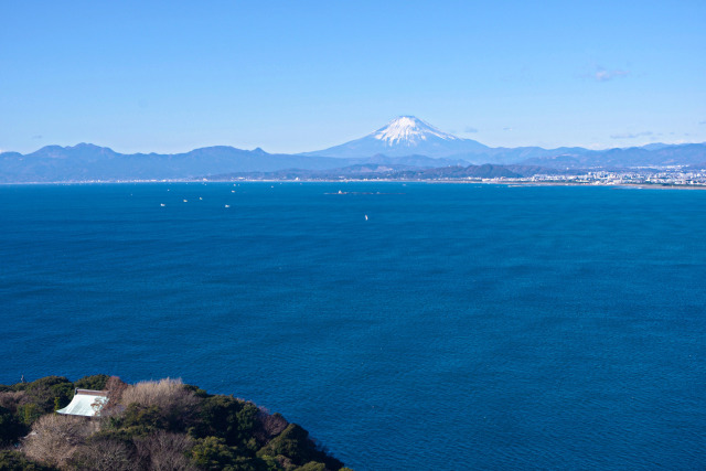 江の島シーキャンドルからの眺望