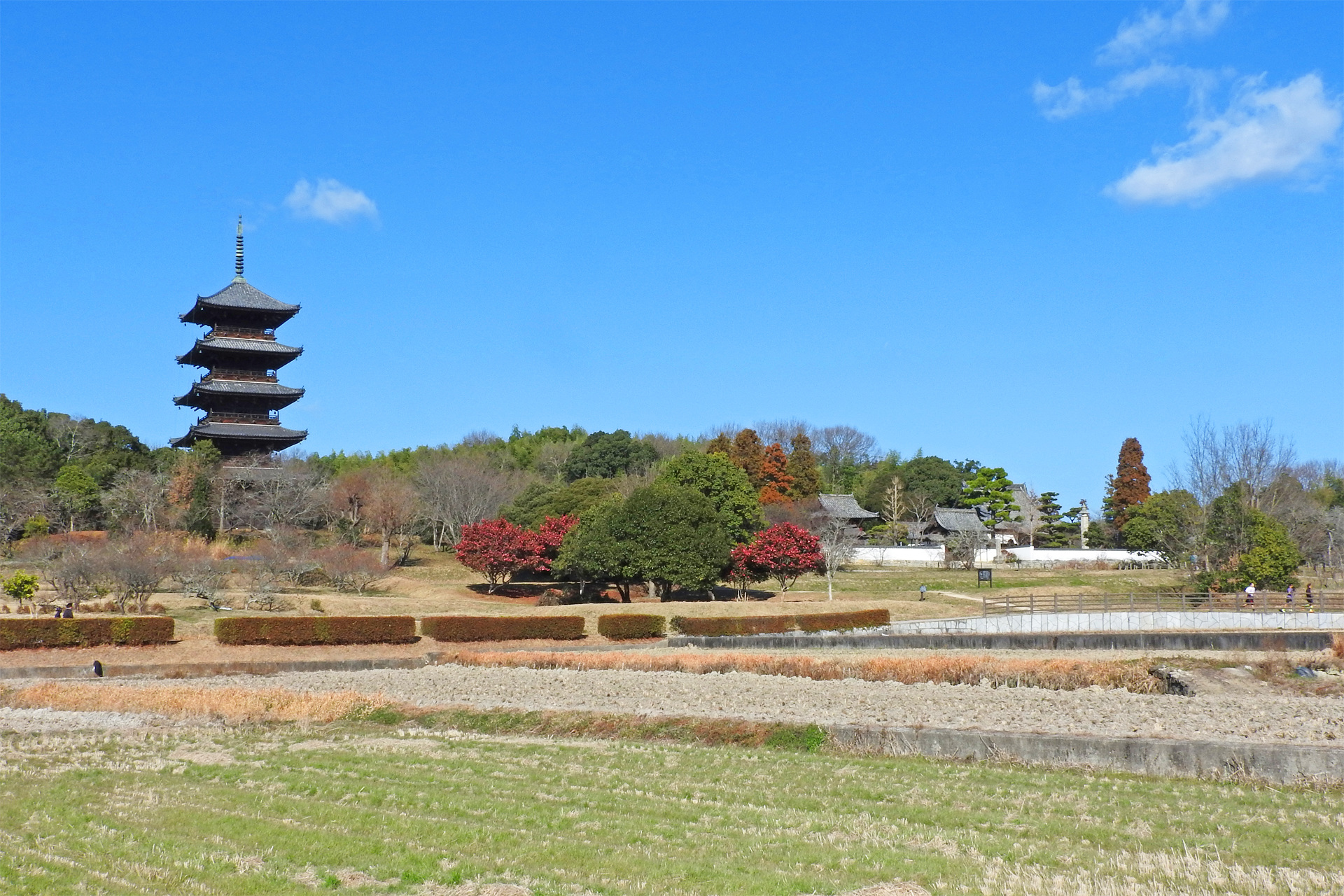 日本の風景 吉備路 備中国分寺 壁紙1920x1280 壁紙館