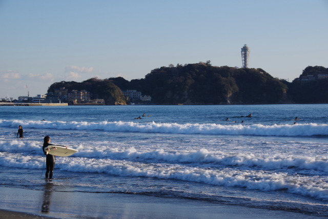 片瀬海岸 西浜