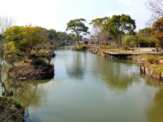 冬のクリーク公園