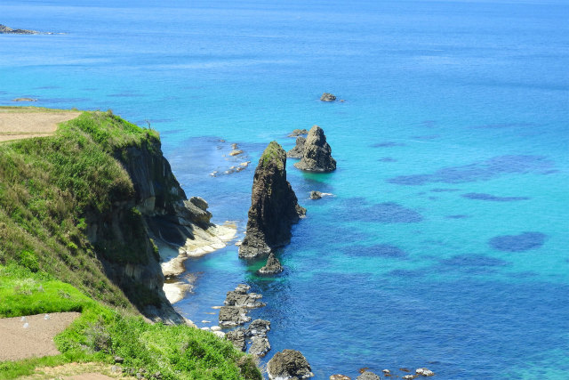 丹後半島 屏風岩