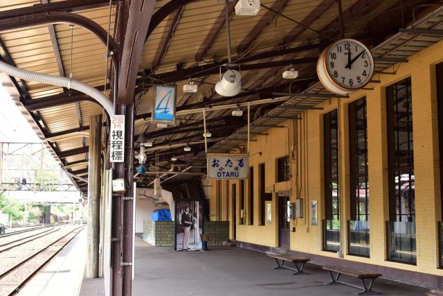 小樽駅4番線ホーム