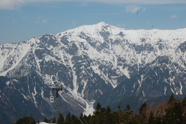 北アルプス・傘が岳