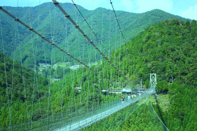 日本一のつり橋