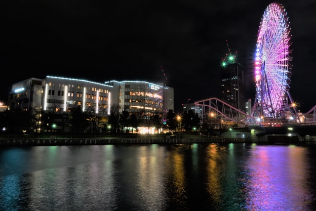 みなとみらいの夜景