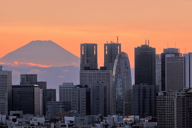 昨日の富士山