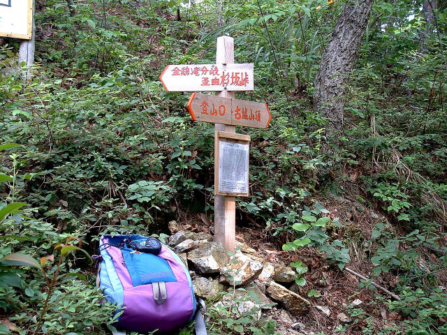 古城山登山口