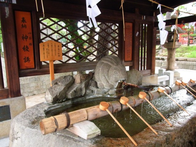 住吉大社の手水舎