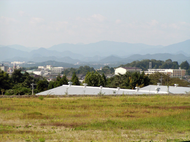 遠くの山並み