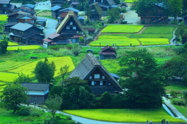 初秋の白川郷