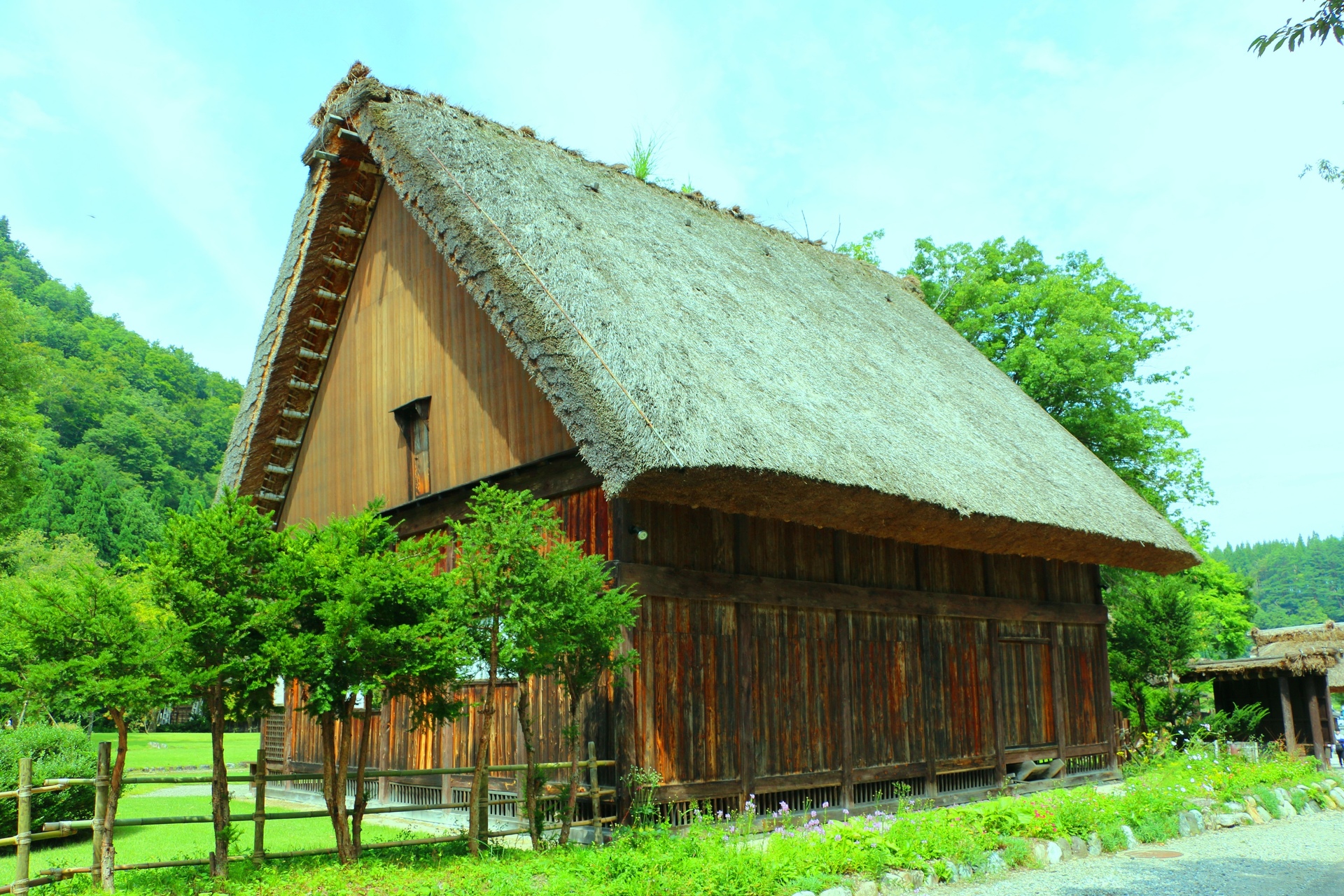 日本の風景 白川郷9月 壁紙19x1280 壁紙館