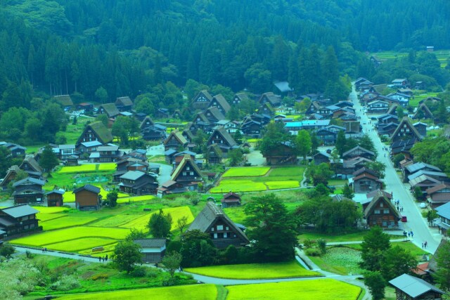 初秋の白川郷