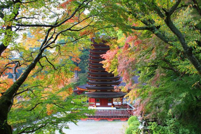 初秋の談山神社