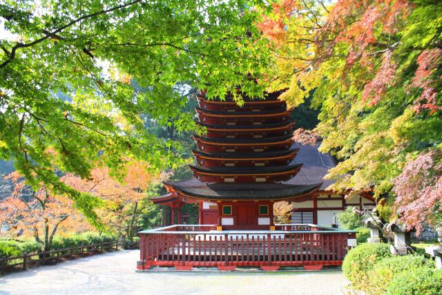 初秋の談山神社