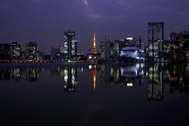 東京タワーの夜景