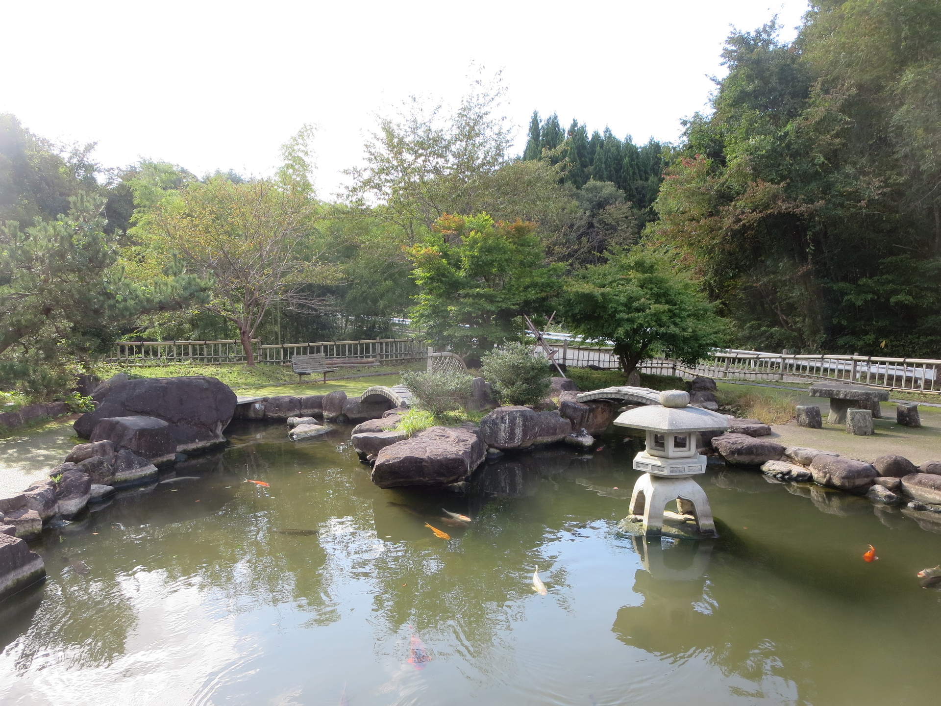 日本の風景 初秋の日本庭園 19年 壁紙19x1440 壁紙館