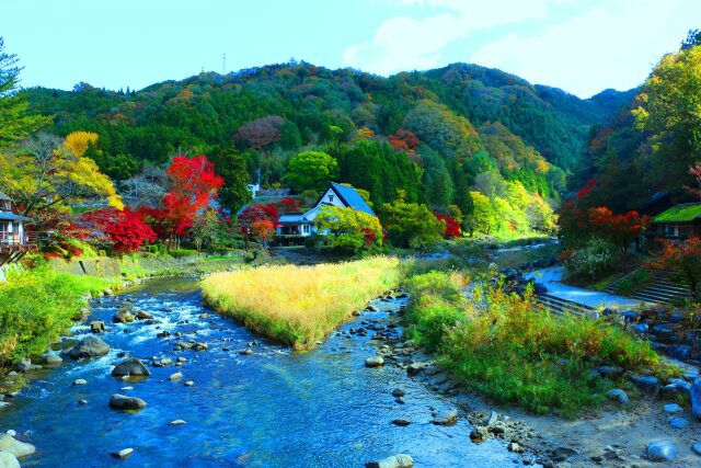 香嵐渓紅葉