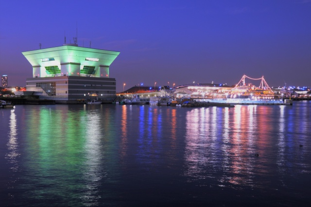 大桟橋の夜景