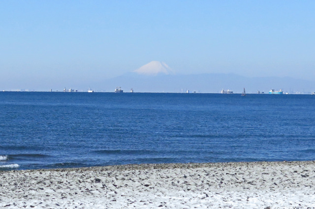 稲毛の浜